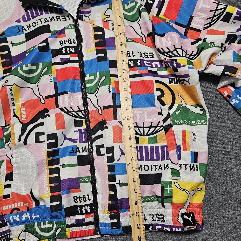 PUMA International Lab Woven Track Jacket Men’s Pockets Activewear Streetwear L - Picture 14 of 14